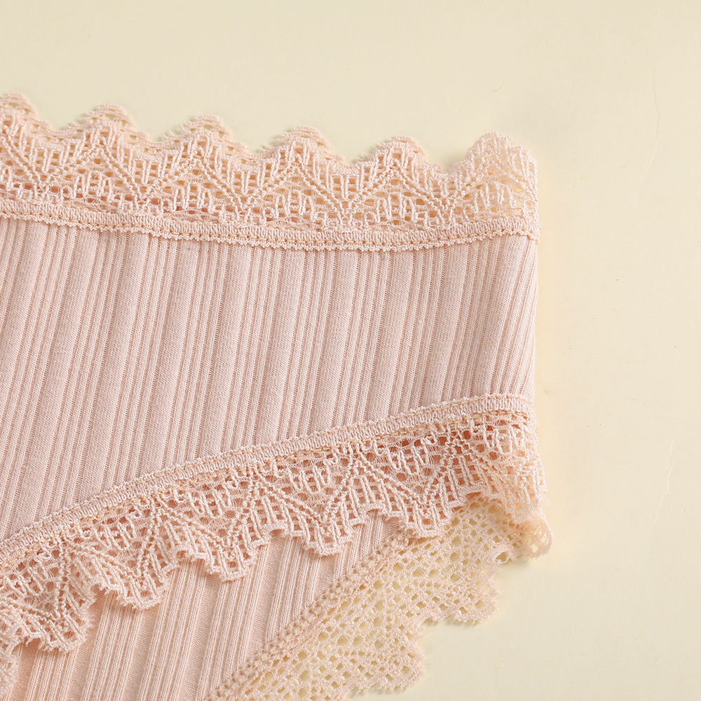 Quần lót cotton Aijolen không đường may viền ren gợi cảm 6 màu lựa chọn dành cho nữ