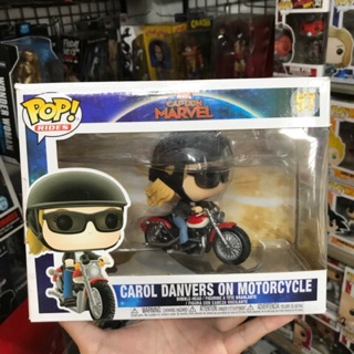 Mô hình Funko Carol danvers on motorcycle chính hãng ship Us
