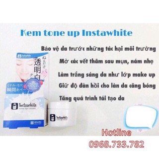 Kem dưỡng trắng da lên tone nhanh Instawhite tone up cream