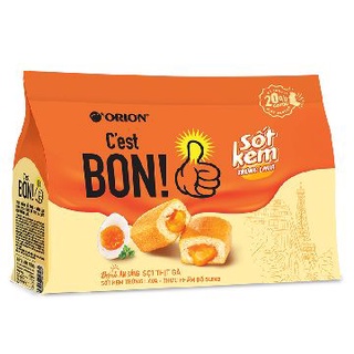 Bánh ăn sáng c'est bon sợi thịt gà sốt kem trứng lava 162.4g