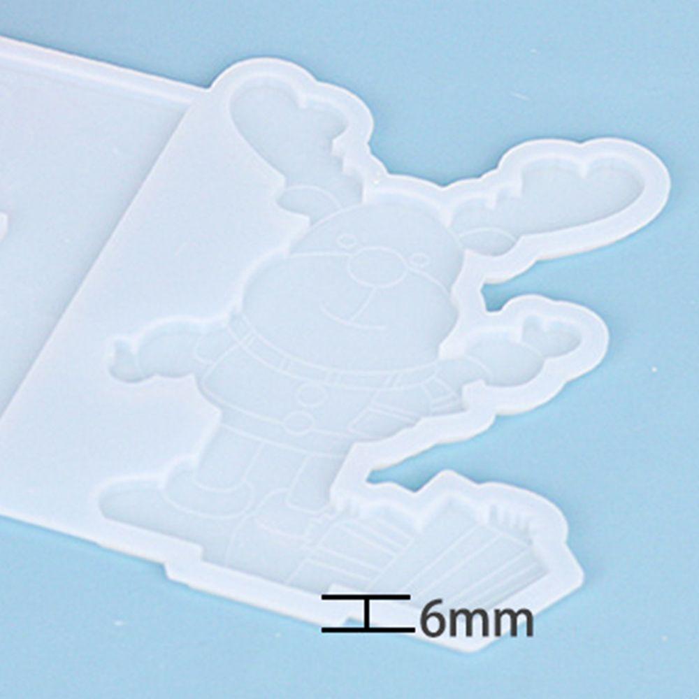 Khuôn Làm Bánh Bằng Epoxy Resin Hình Tuần Lộc Giáng Sinh