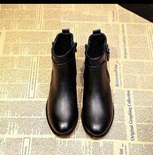 Boots da nữ cổ ngắn thời trang Hàn ( Kèm Ảnh Thật)