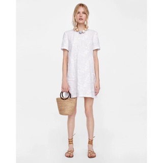 váy linen Zara