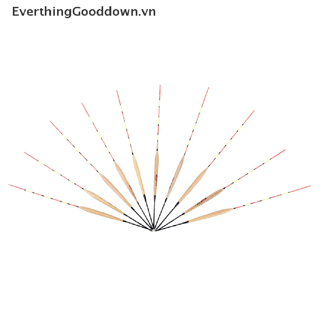 Everthinggooddown 10 Phao Nổi Câu Cá Bằng Gỗ