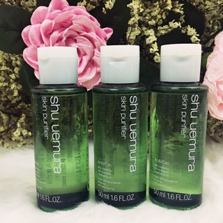 Tẩy trang Shu hồng & xanh lá 50ml