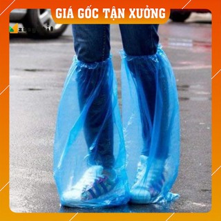 Bọc Giày Đi Mưa  – Loại Cao Cổ Dùng Một Lần (Một Đôi) [SIÊU RẺ]