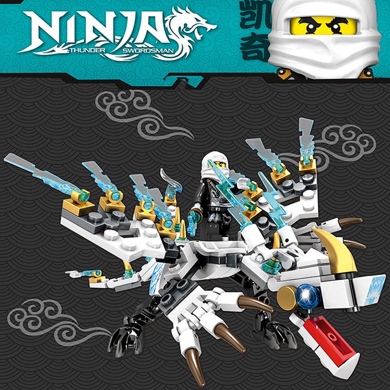 Đồ Chơi Lắp Ráp Lego Hình Rồng Ninja Cho Bé Trai