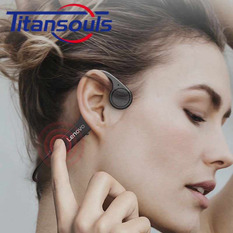 Sẵn Sàng✅Lenovo X4 Dẫn Truyền Xương Bluetooth-Tương Thích Tai Nghe Chụp Tai Thể Thao Chống Nước Không Dây Bluetooth-Tương Thích Tai Nghe 2022 Mới Được Thiết Kế Cao Cấp TTS