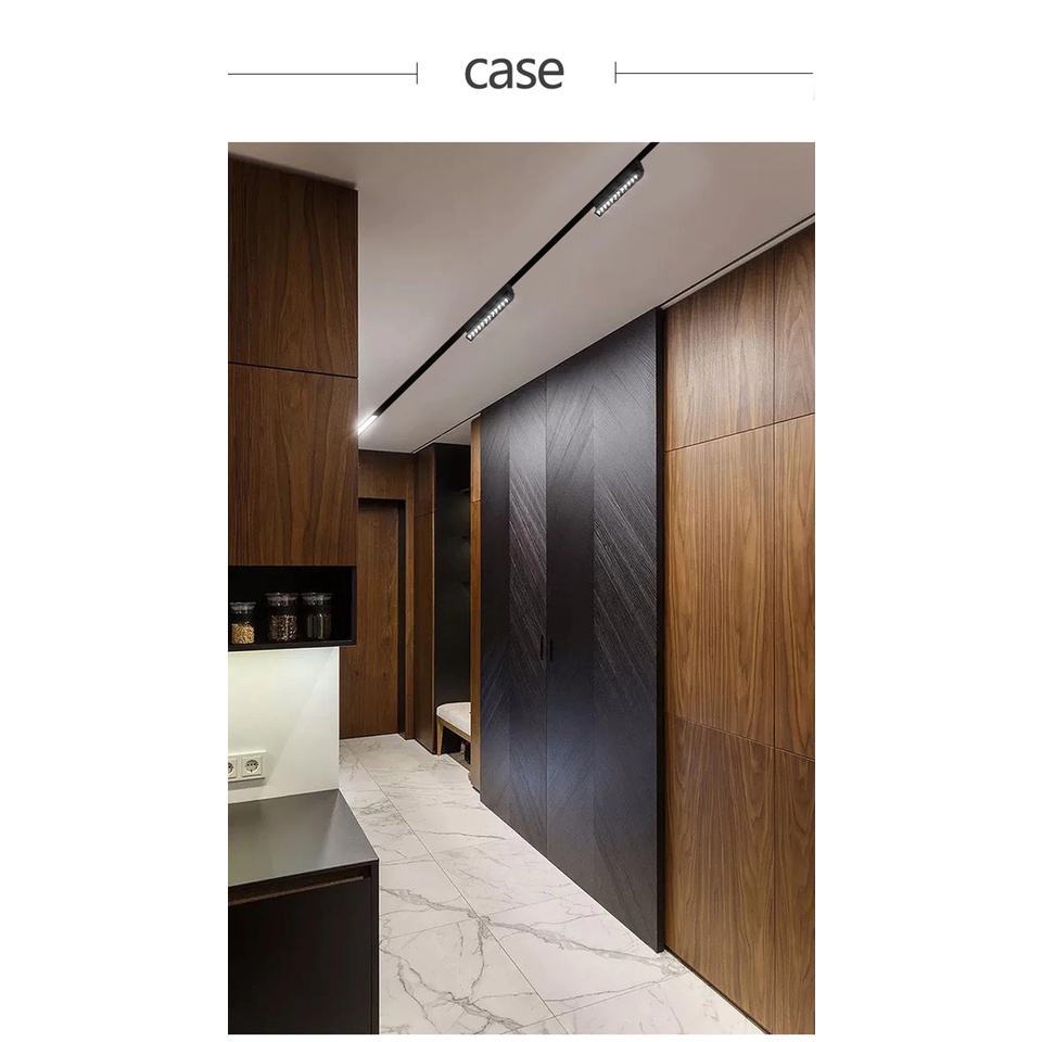 Thanh ray nam châm âm trần T2 - Chuyên dùng cho đèn Led nam châm  - Giải pháp chiếu sáng hiện đại