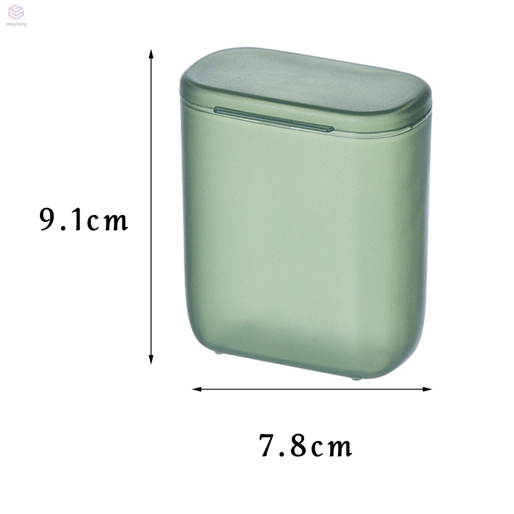 Hộp Ngăn Kéo Mini Bằng Nhựa Đục Trong Suốt Đựng Dây Cáp Sạc Tai Nghe