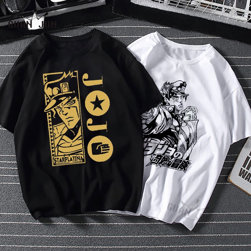 BST áo thun in hình Jojo Bizarre Adventure anime Manga nhiều mẫu cực HOT giá siêu rẻ