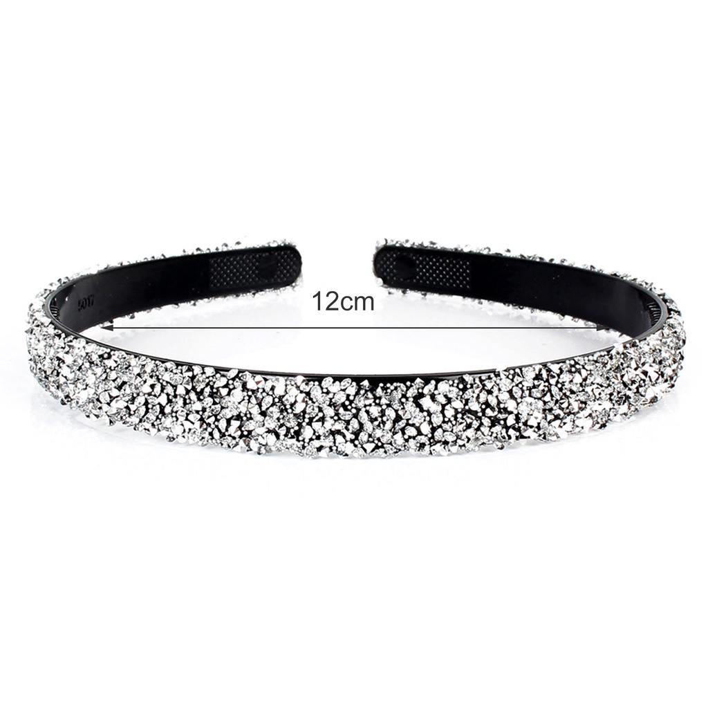 Băng Đô Cài Tóc Đính Đá Lấp Lánh Thời Trang