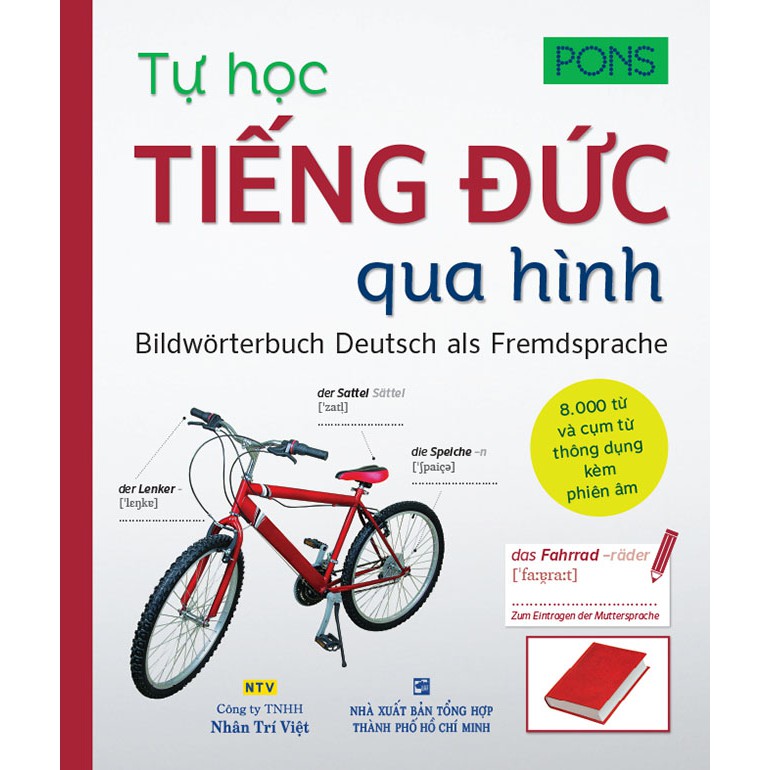 Sách - Tự học tiếng Đức qua hình - PONS