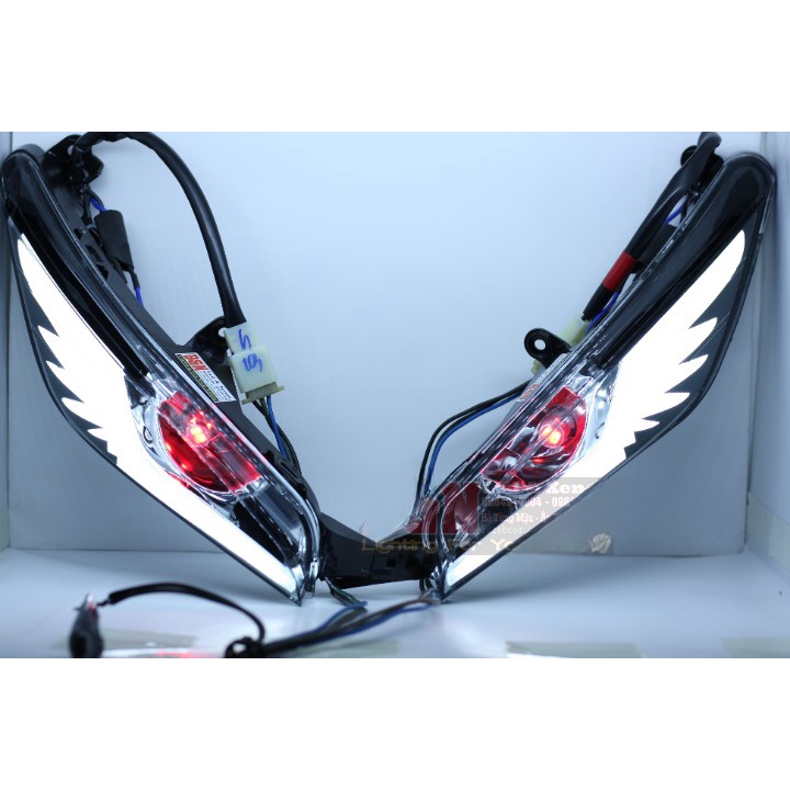 1 Cặp Demi Mẫu Cánh Chim Led Audi Exciter 135