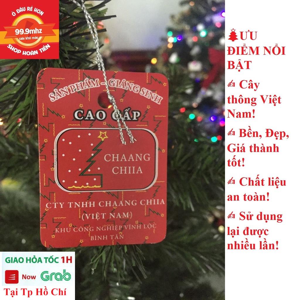 Cây Thông Noel Mini 90cm Đủ Phụ Kiện Trang Trí Noel Giáng Sinh - Cây Thông Mini Để Bàn Có Đèn Full Phụ Kiện