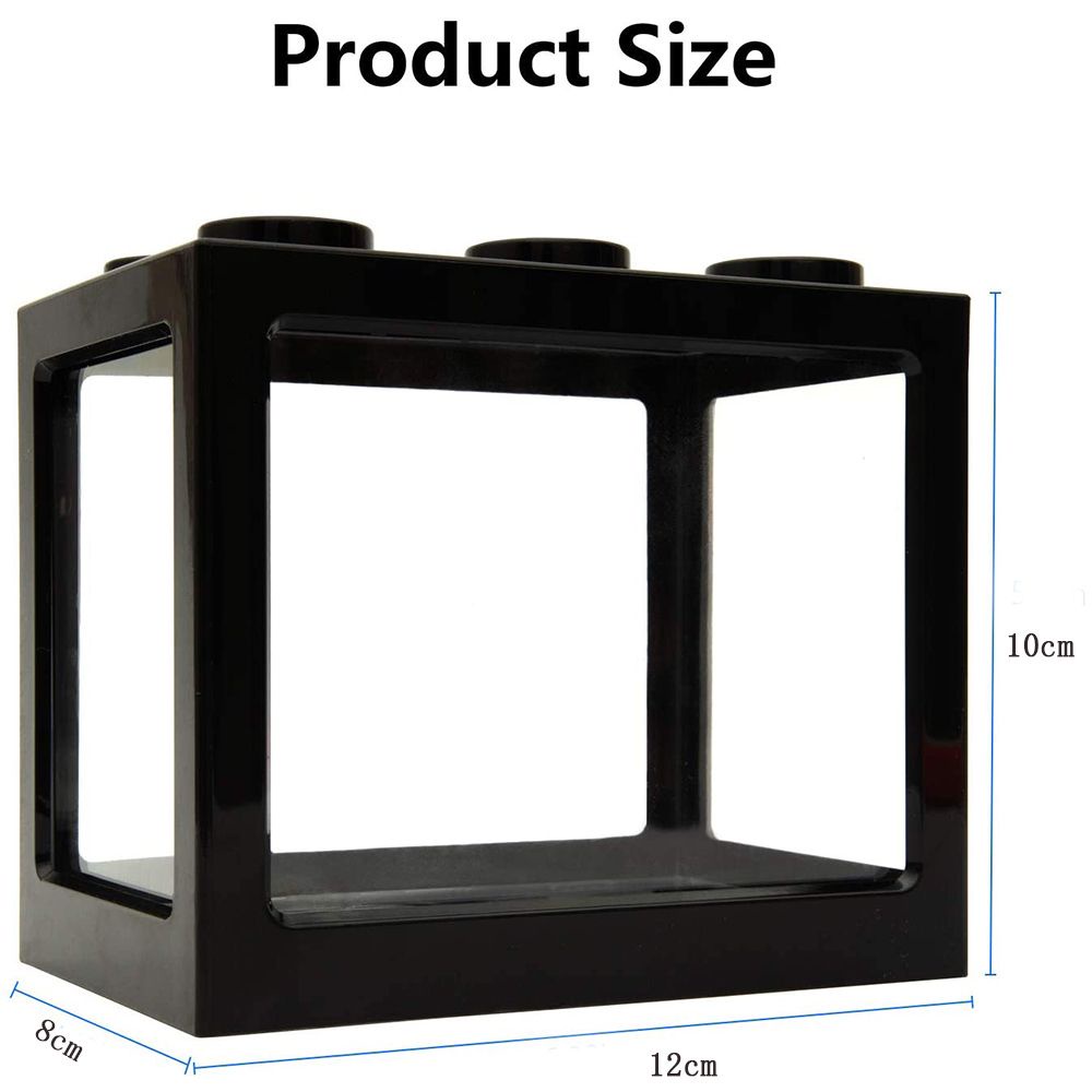 Đồ chơi lắp ráp PVC kiểu bể cá mini dùng để trang trí