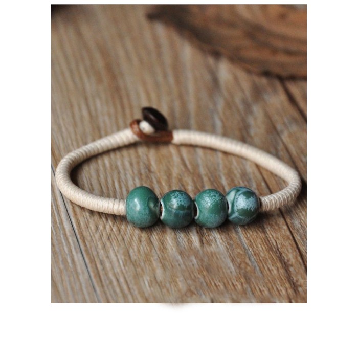 Vòng tay gốm thời trang phong cách trẻ hàng xuất Nhật VGOM20