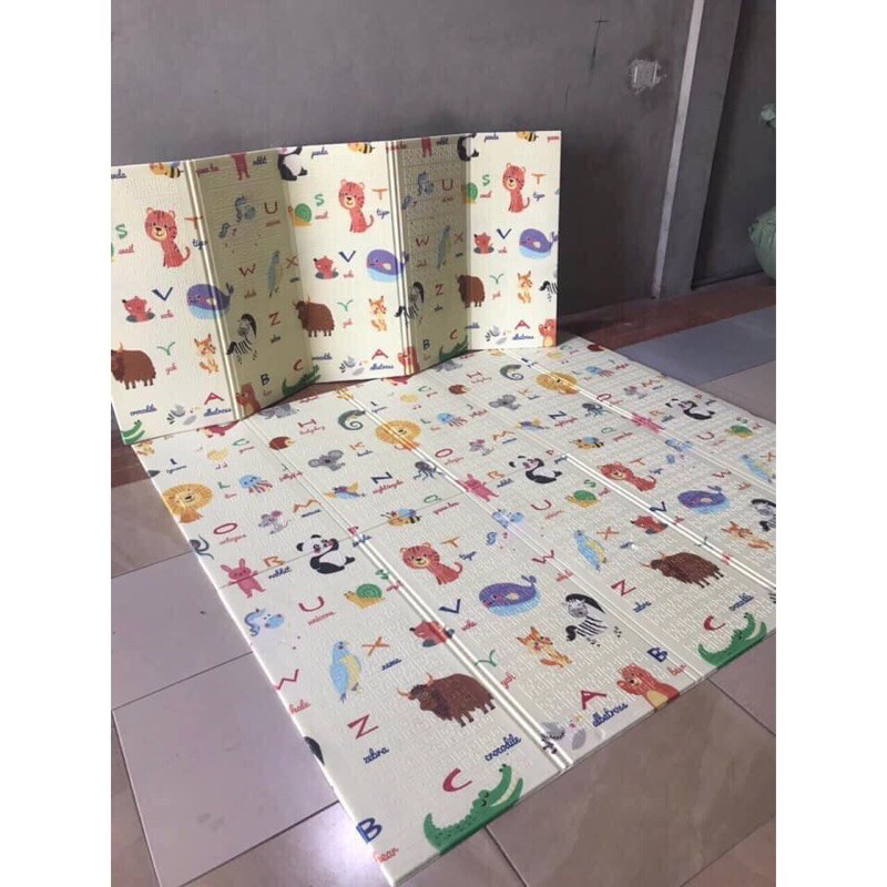 THẢM XỐP GẤP GỌN XPE HÀN QUỐC 1m8* 2m, Chiếu xốp hai mặt