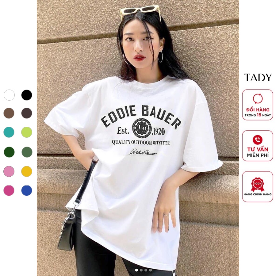 Áo Thun 3158 Cotton Eddie Bauer - Áo Phông 3158 Cotton Khô Và Cotton Mặt Nhung