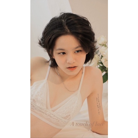 Áo Bralette Ren Dreamy White - Lilace.studio Thiết Kế ( Tặng kèm mút ) | BigBuy360 - bigbuy360.vn