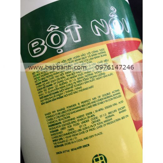 1 kg Bột nổi / baking powder Baker 999