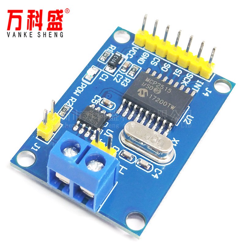 MCP2515 Mô-đun bus CAN TJA1050 giao thức SPI 51 Ví dụ về chương trình MCU