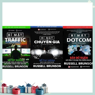 🔥- Bản đẹp 3 Cuốn Bản Ngầm Của Tg Russell Brunson: Bí Mật Dotcom + Bí Mật Chuyên Gia + Bí Mật Traffic