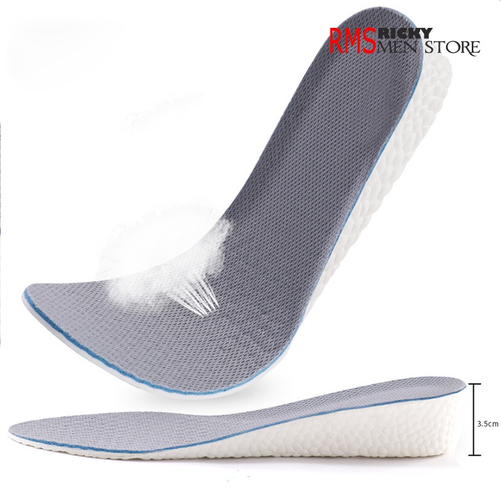 Cặp Lót Giày Thể Thao Tăng Chiều Cao EVA 1.5cm 2.5cm 3.5cm Form Cứng Cáp, Đàn Hồi, Đi Chắc Chân