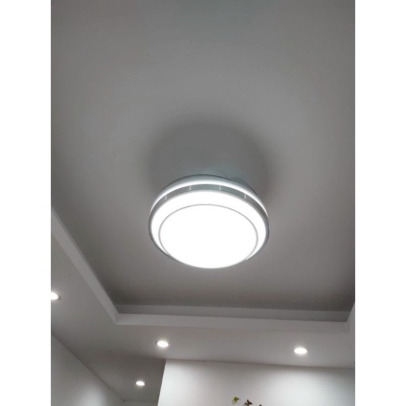 Quạt trần đèn dấu cánh, quạt trần phòng khách, 3 màu ánh sáng, ĐKTX - GER10