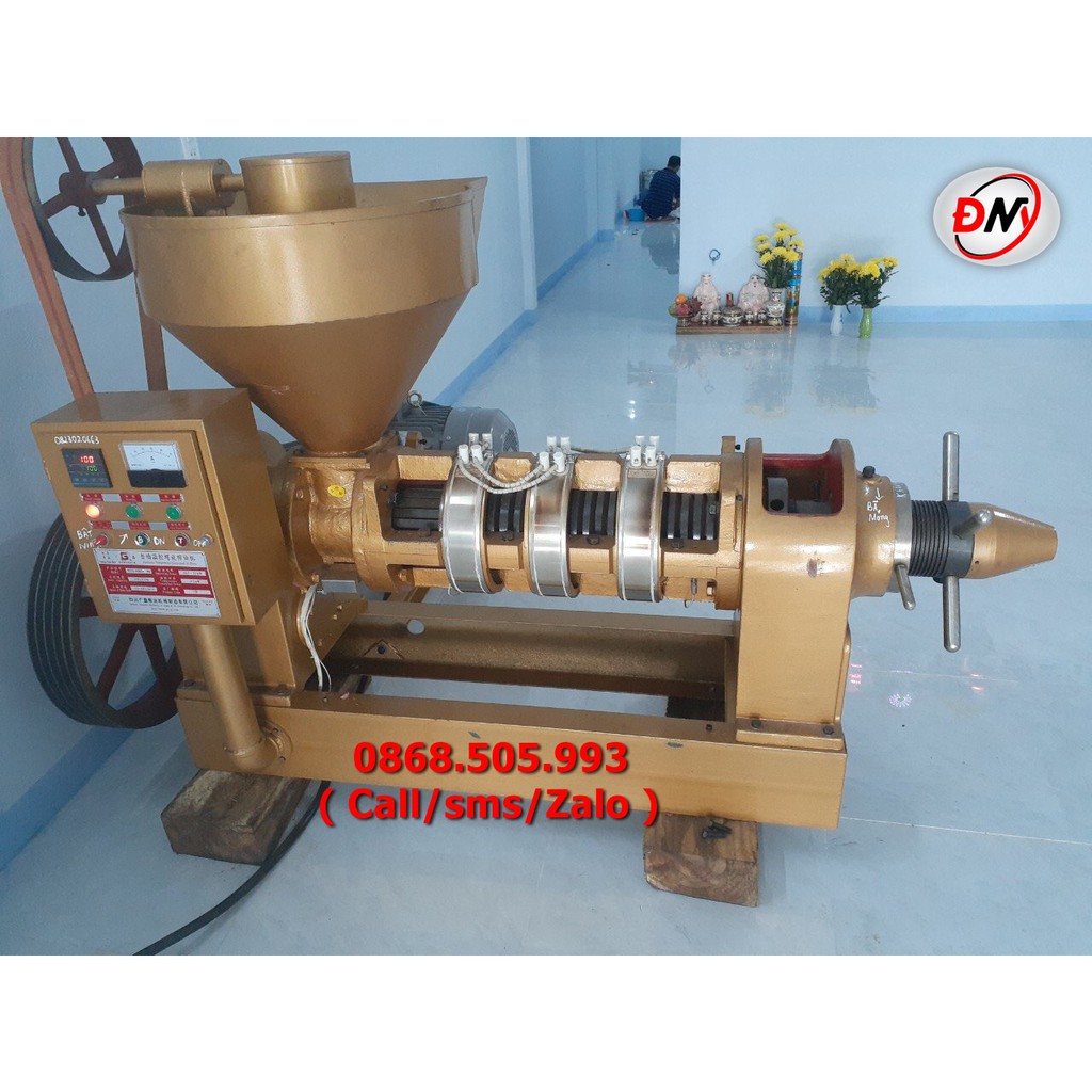 Máy ép dầu lạc Guangxin công suất lớn YZYX140WK - 200kg/h