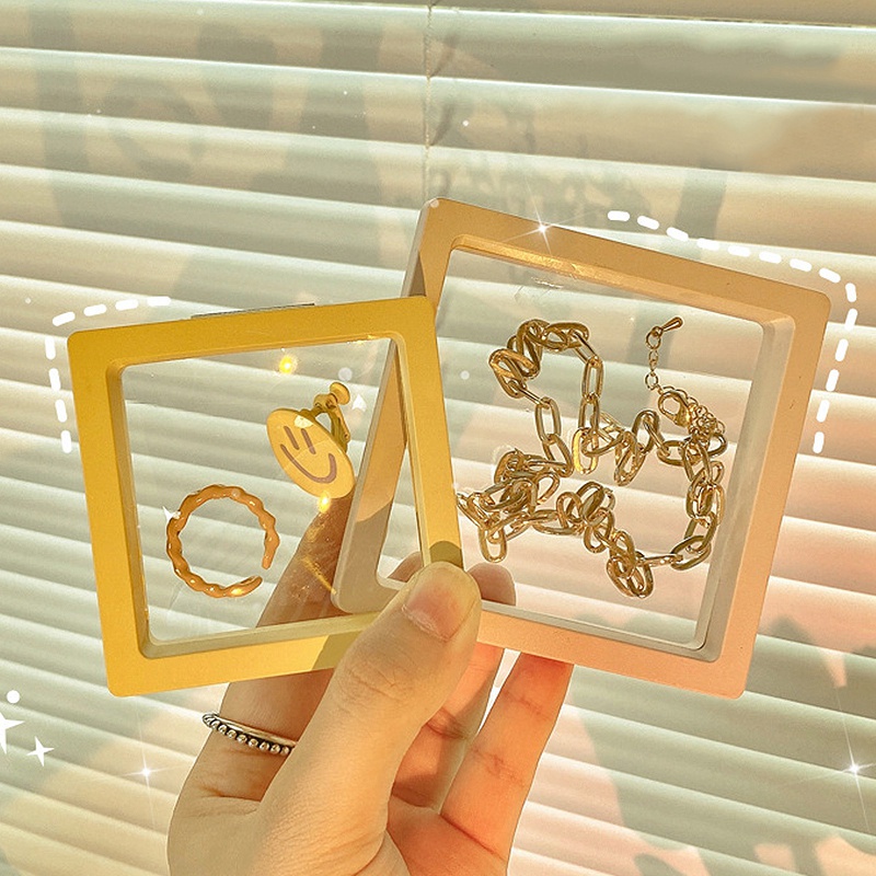 Hộp Đựng Trang Sức 3D Trong Suốt