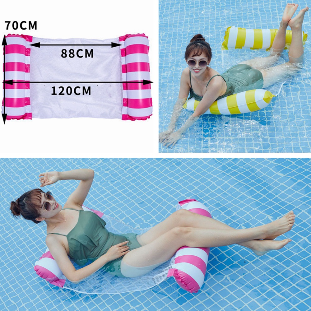 Phao Bơm Hơi Họa Tiết Kẻ Sọc Thời Trang Mùa Hè Cho Người Lớn