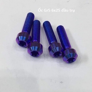 Ốc Titan gr5 6li25 bắt cùm tay thắng , tay côn sonic, raider, msx, novadash, satria Fz 150, moto PKL