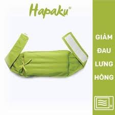 Đai chườm thảo dược HAPAKU giảm đau lưng ( quà tặng vinamilk)