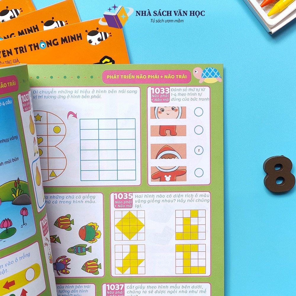 Sách - 1088 Câu Đố Phát Triển Trí Tuệ 5 - 6 Tuổi