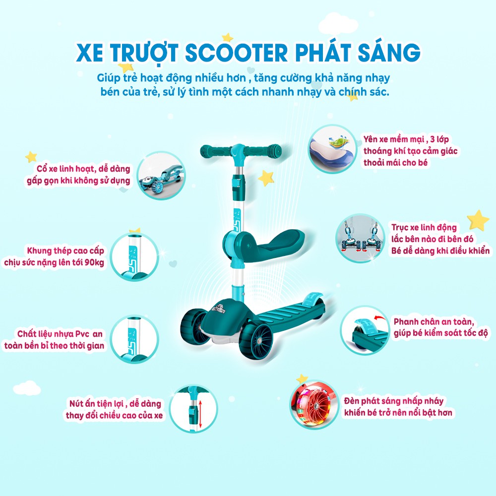 Quà tặng - Xe Trượt Scooter