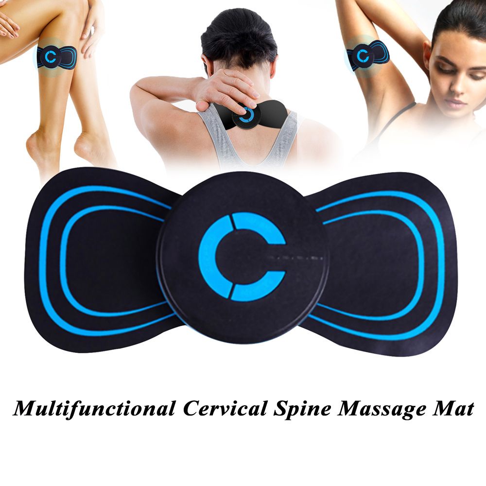 [Hàng mới về] Máy massage toàn thân chạy bằng điện mini cho cột sống vai cổ chăm sóc sức khỏe di động đa chức năng
