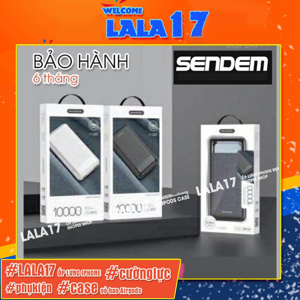 Sạc Dự Phòng Chính Hãng Sendem (P100 - P200) - Dung Lượng 10000mah 20000mah - Lala17 Shop