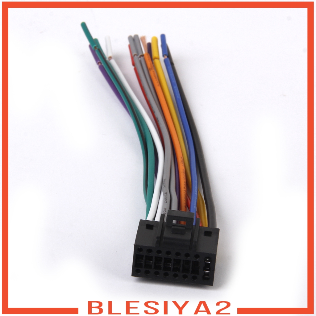 Bộ 2 Dây Cáp Cắm Đầu CD Radio Kenwood Cho Xe Hơi