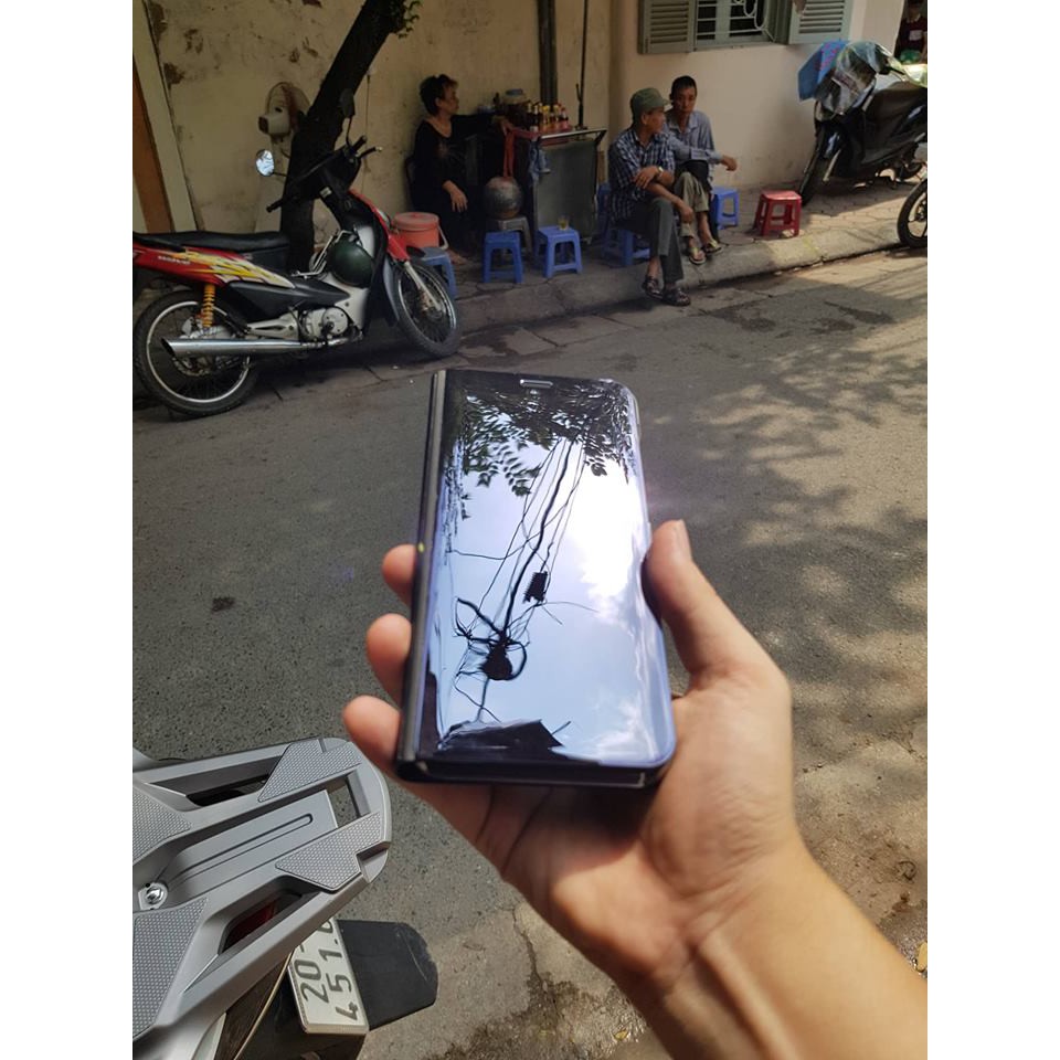 Bao da Clear View Standing Cover Huawei Nova 2i