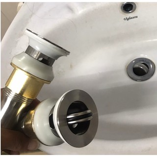 Xi phông chậu rửa mặt, Xi phông xả Lavabo inox