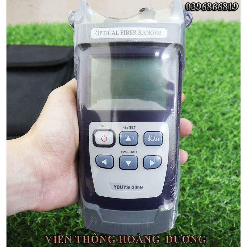 Máy đo điểm đứt OTDR mini YouYsi 305N có giản đồ quang, đo chính xác điểm đứt 60km.vnz