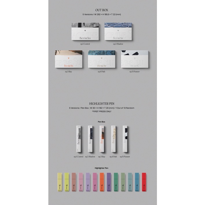 Bộ ảnh SEVENTEEN, BINDER sổ card Face The Sun