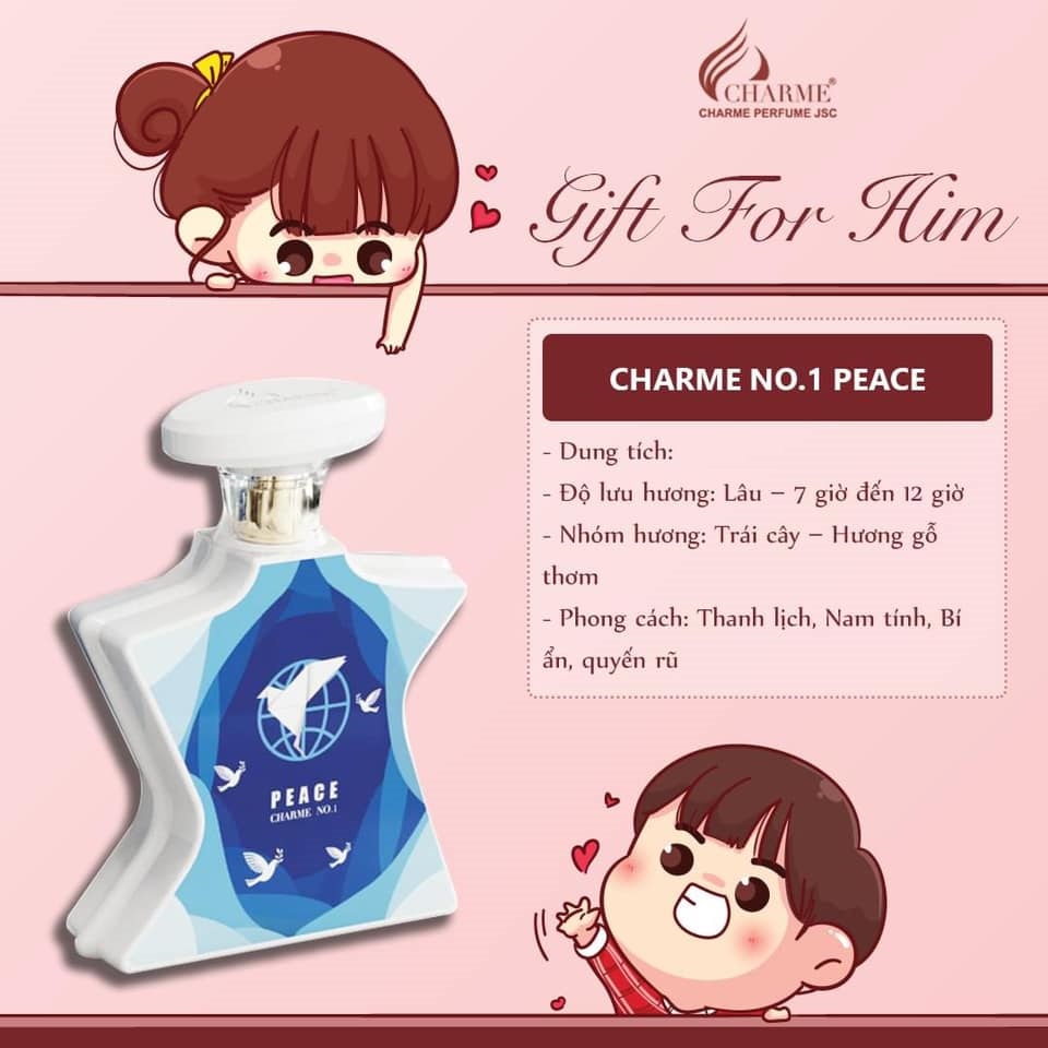 Nước hoa Charme No.1 Peace Small Size