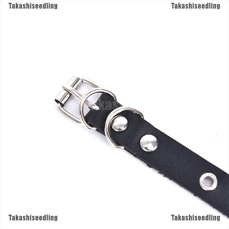 Vòng Cổ choker Bằng Da Có Vòng Dẫn Điện Dành Cho Nữ