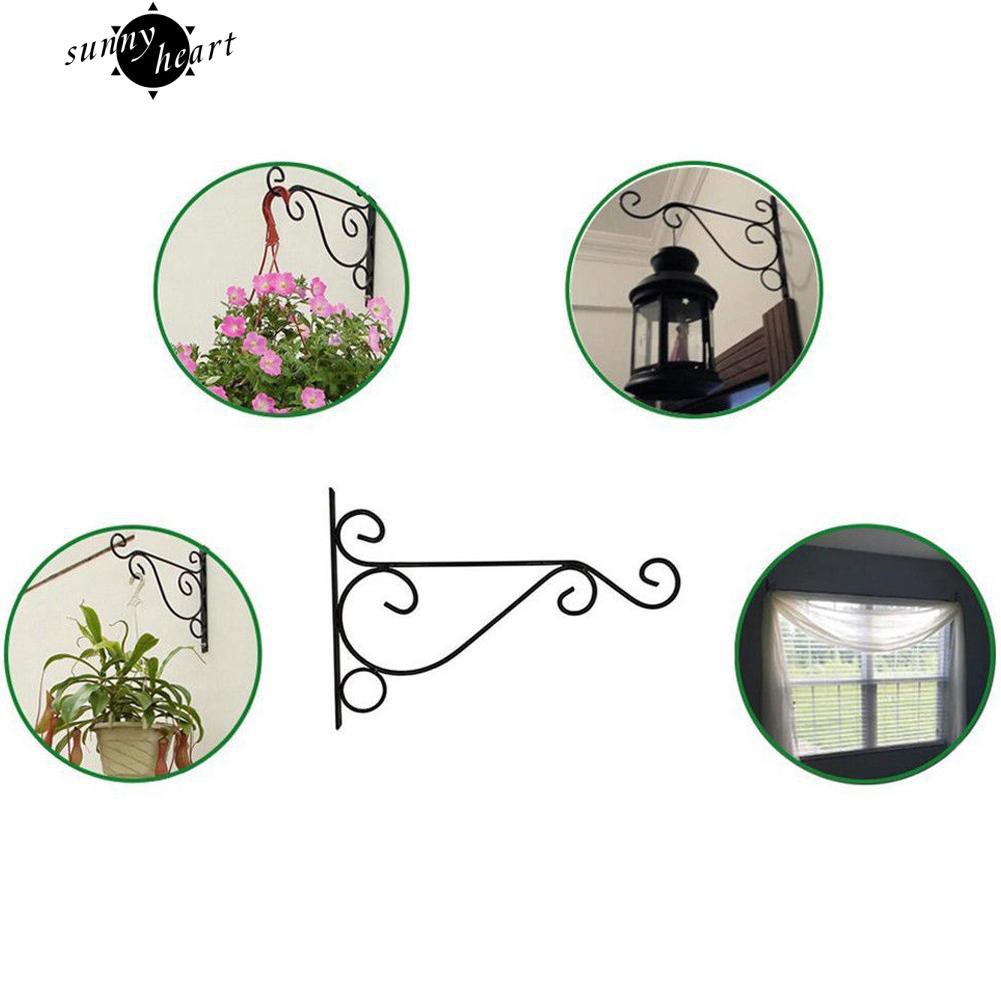 Giá treo chậu cây cảnh gắn tường trang trí bằng kim loại