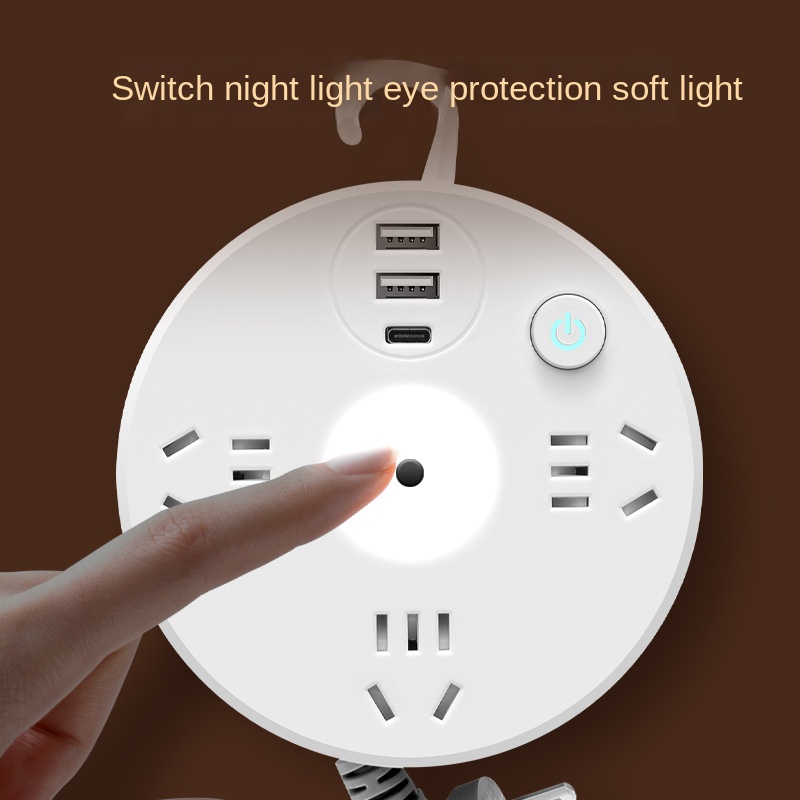 Xiaomi YouPin Ổ Cắm Điện Nhiều Lỗ Có Dây usb Đa Năng