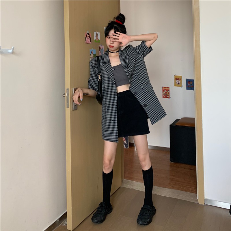 Áp vest tay cộc kẻ cá tính (Hàng order) | BigBuy360 - bigbuy360.vn