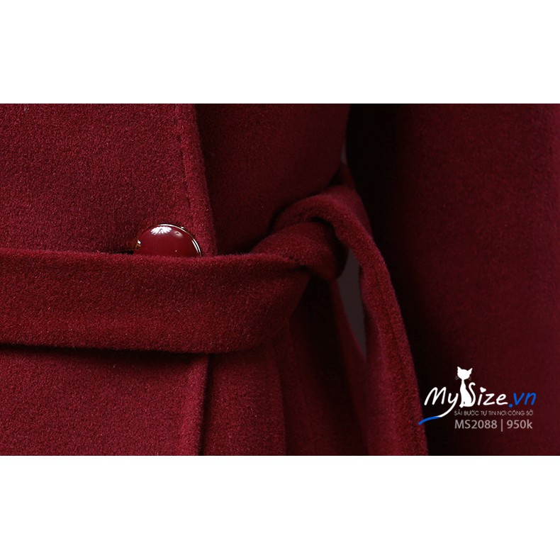 Áo măng tô dạ dáng dài MS2066 - Mysize.vn