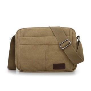 Túi đeo vai nam, Túi đeo chéo vải kaki thời trang chống nước